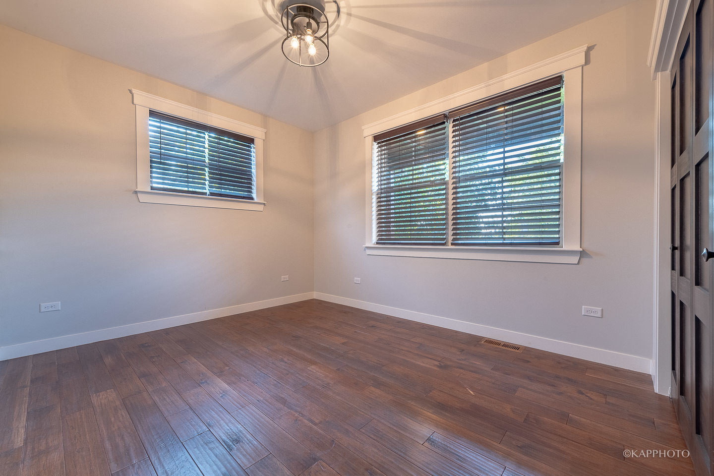 249 Easy Street Lake Holiday, IL 60552 - Photo 38 of 42 a view of an empty room with wooden floor and a window
