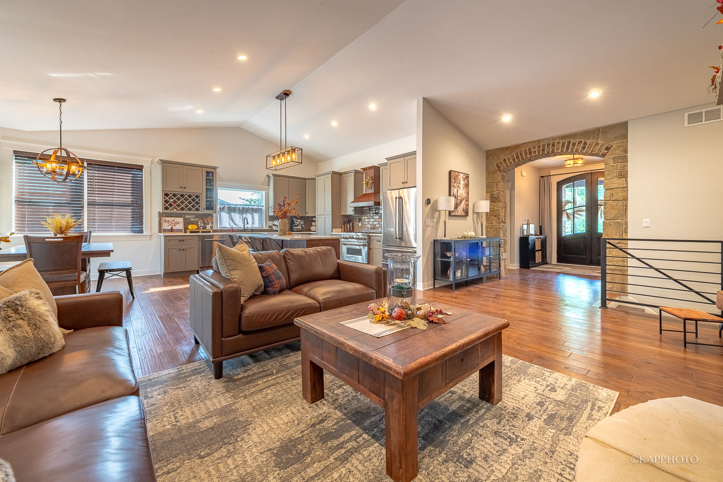 249 Easy Street Lake Holiday, IL 60552 - Photo 7 of 42 a living room with furniture and a wooden floor