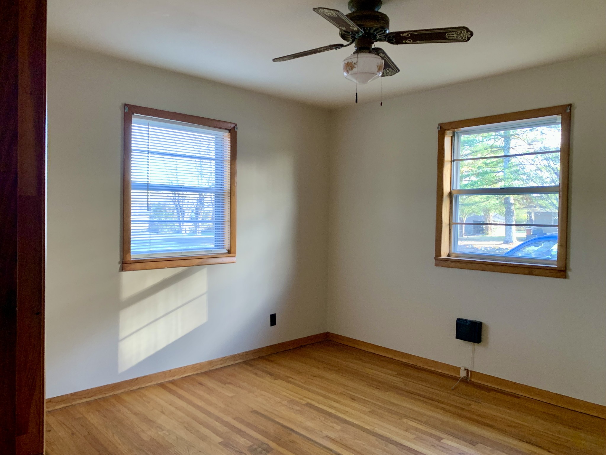 807 Days Road Lafayette, TN 37083 - Photo 13 of 14 a view of empty room with wooden floor and fan