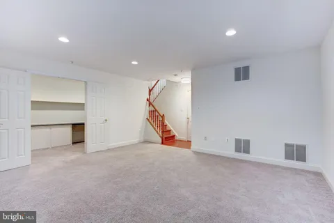 a view of empty room