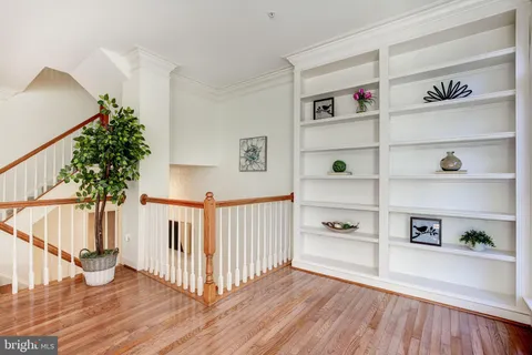 a view of livingroom with furniture and wooden floor