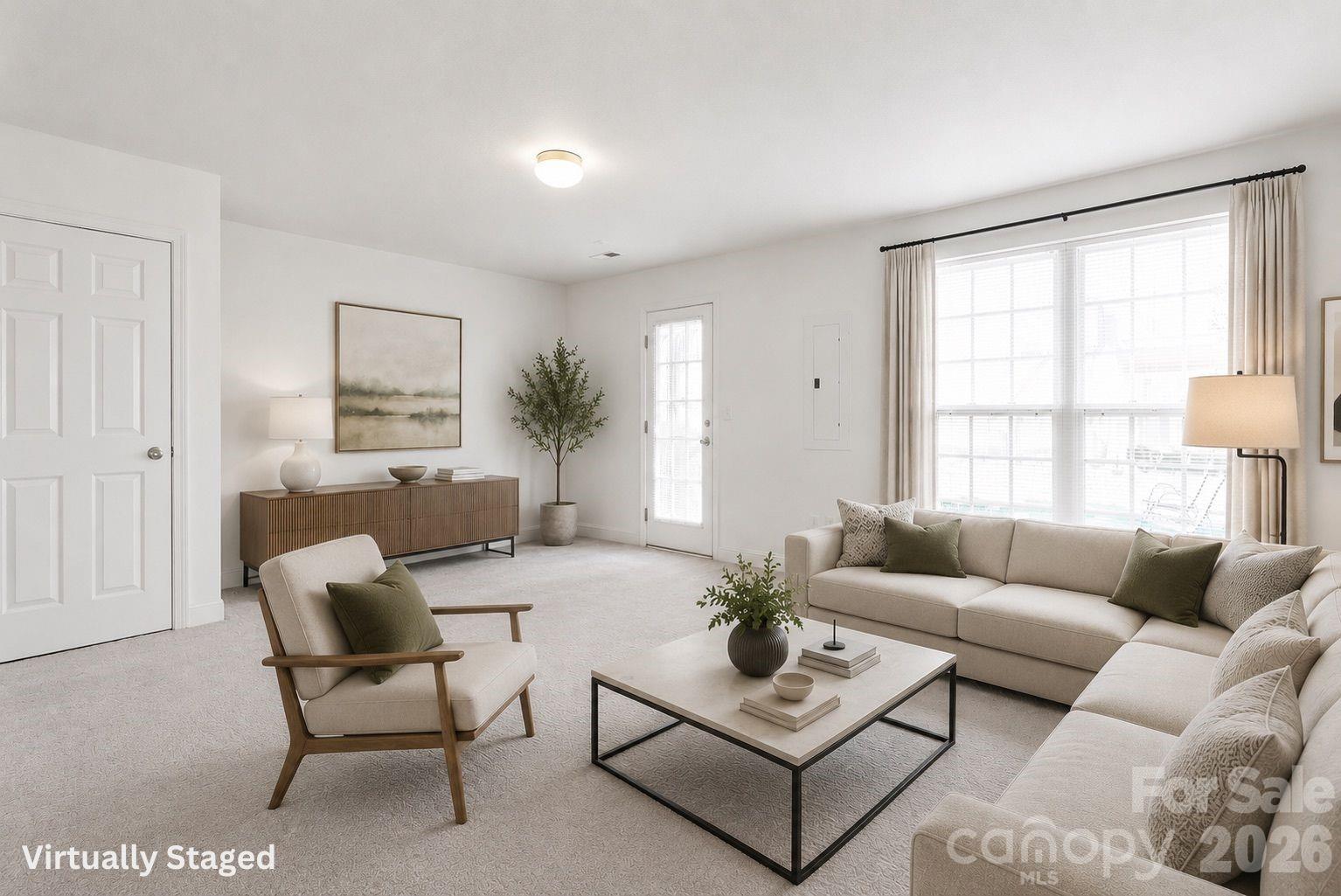 1707 Kashmir White Lane Fort Mill, SC 29708 - Photo 5 of 33 a living room with furniture and a large window