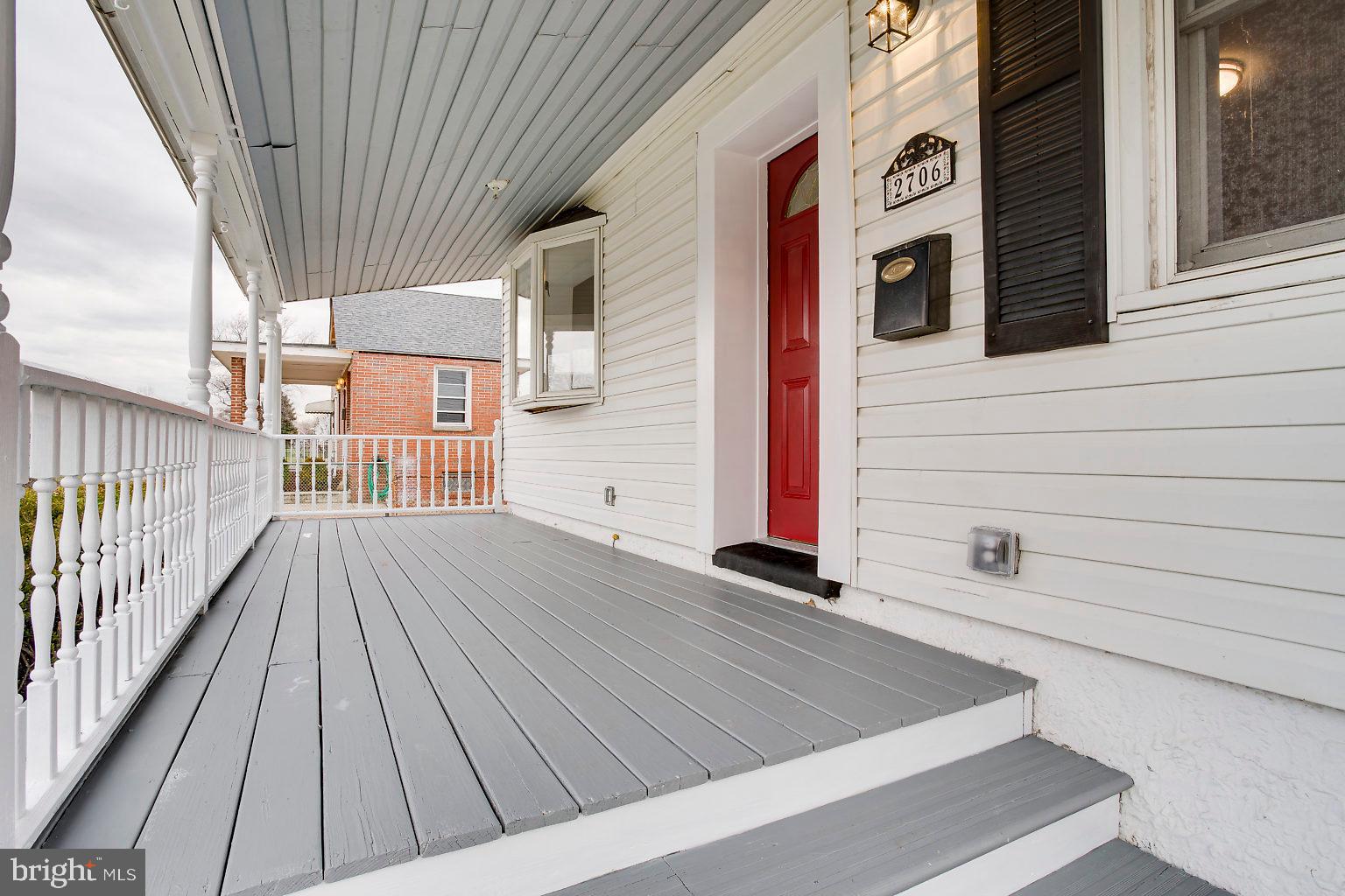 2706 West Woodwell Road Baltimore, MD 21222 - Photo 5 of 25 Front Porch
