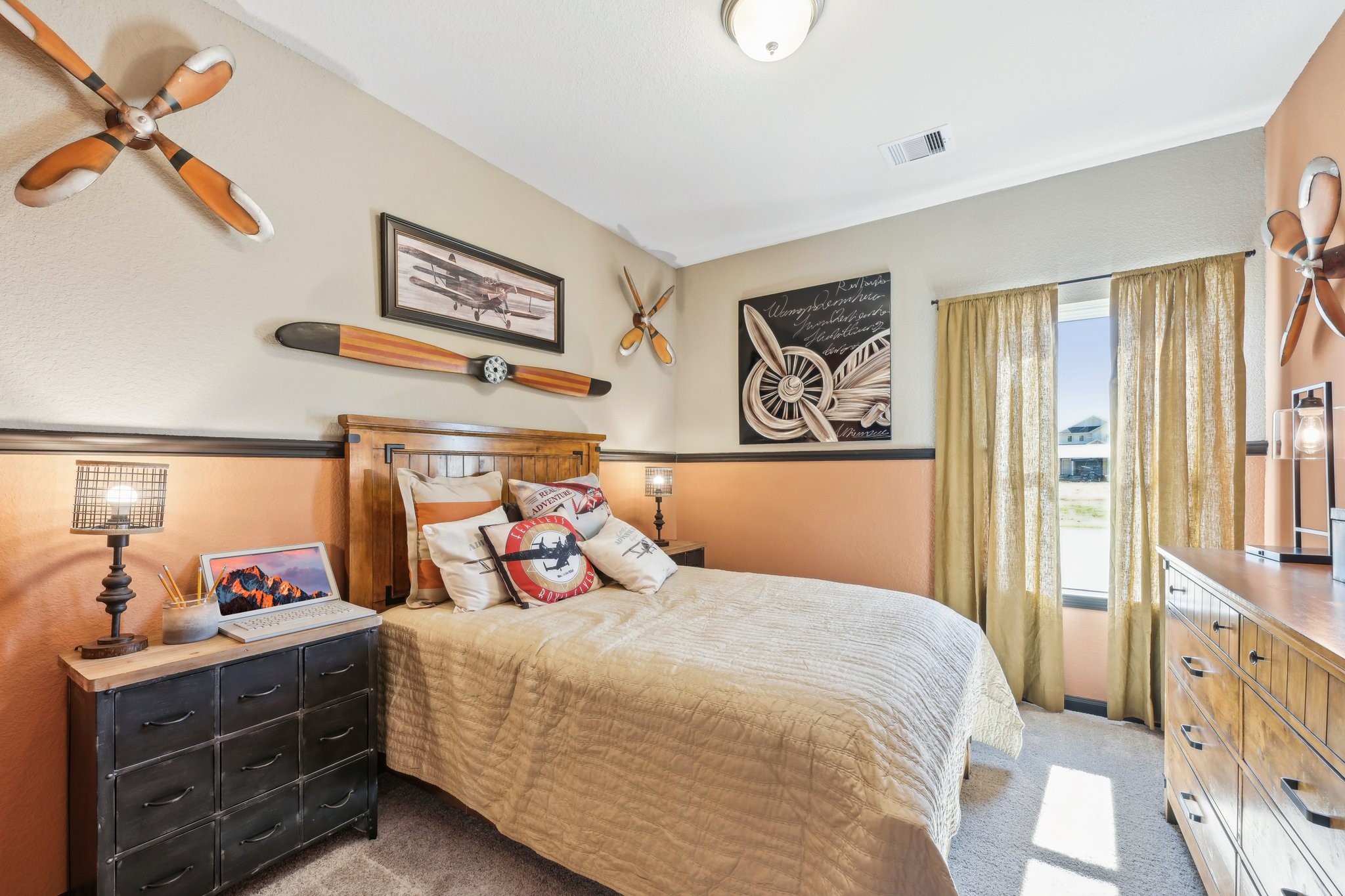 33002 School Hl Road Fulshear, TX 77441 - Photo 16 of 23 Bed 2. Sample image for illustration; upgrades, options, and colors may vary.