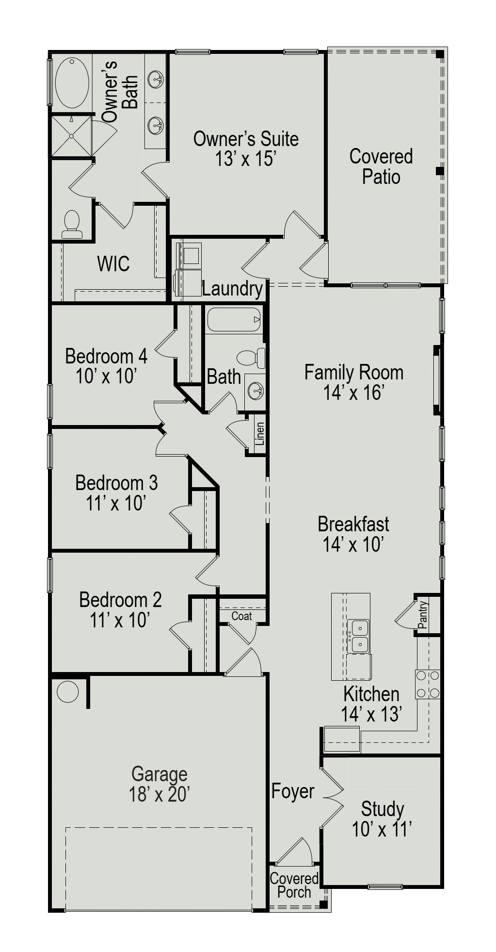 33002 School Hl Road Fulshear, TX 77441 - Photo 23 of 23 Floor Plan