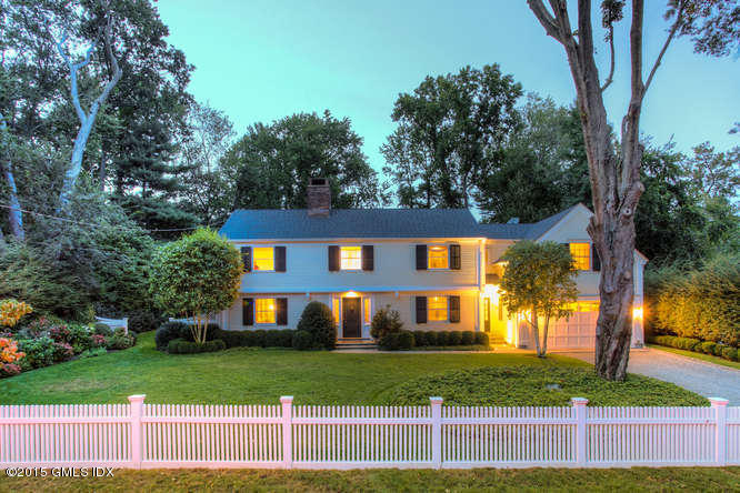 47 Winthrop Drive Riverside, CT 06878 - Photo 2 of 32 a front view of a house with a yard