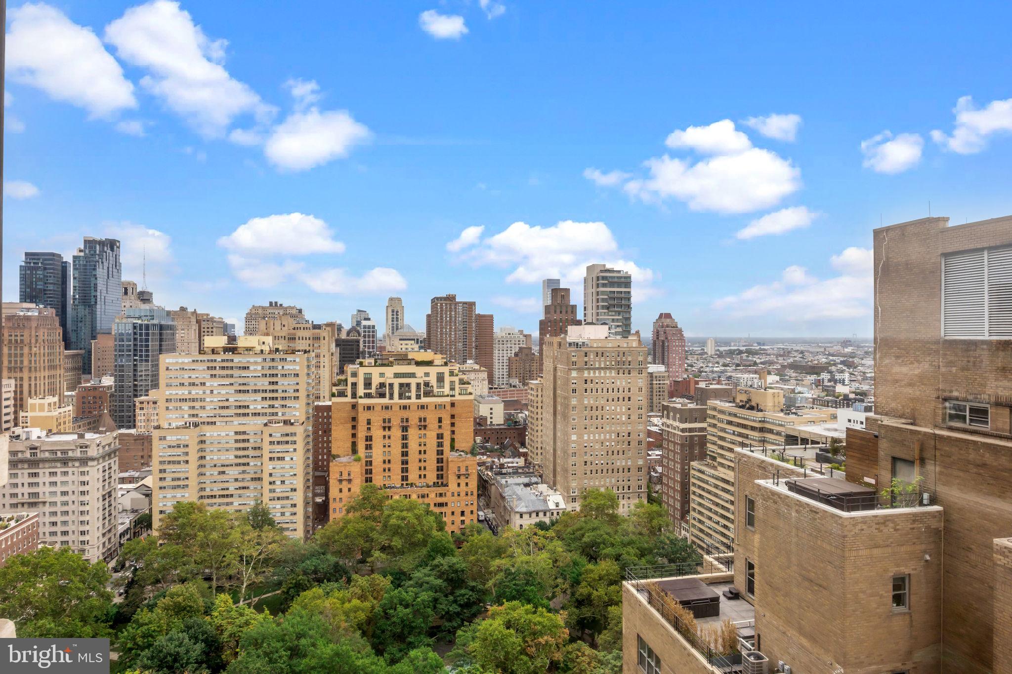 202 West Rittenhouse Square, Unit 2608 Philadelphia, PA 19103 - Photo 19 of 35 a view of a city with tall buildings