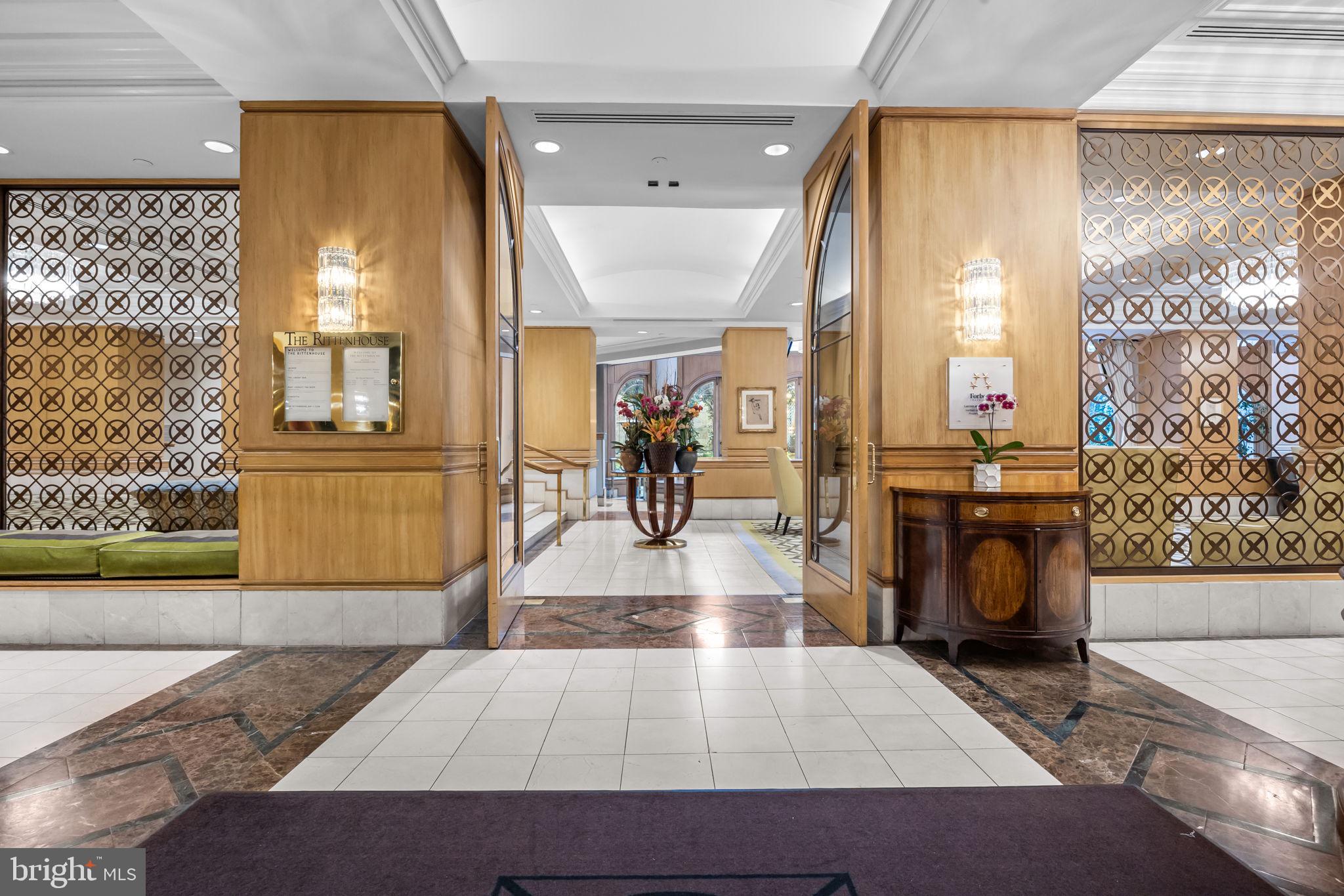 202 West Rittenhouse Square, Unit 2608 Philadelphia, PA 19103 - Photo 31 of 35 a view of a living room and bathroom