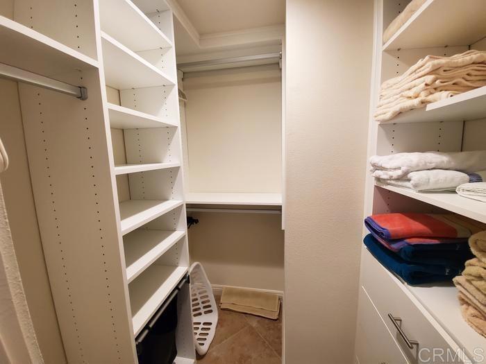 2005 Costa Del Mar Road, Unit 624 Carlsbad, CA 92009 - Photo 24 of 24 a view of an empty walk in closet