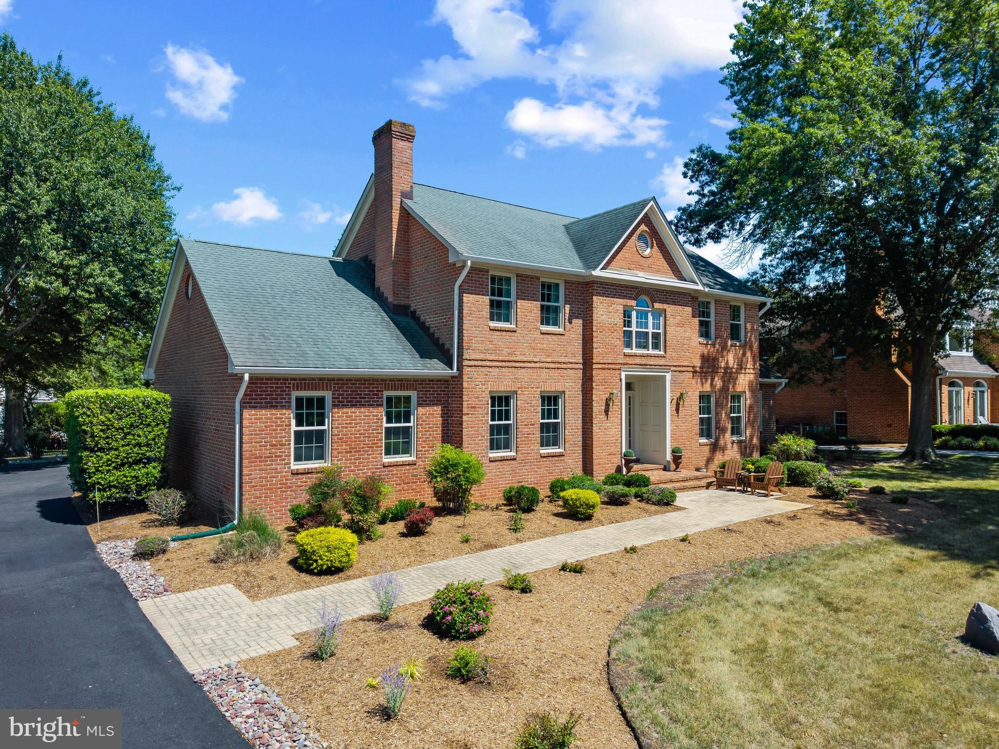 a view of a house with a patio