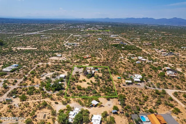 a view of city and mountain