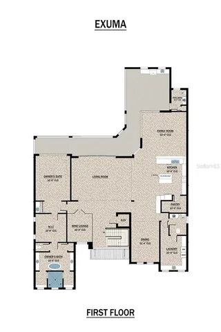 a picture of a floor plan