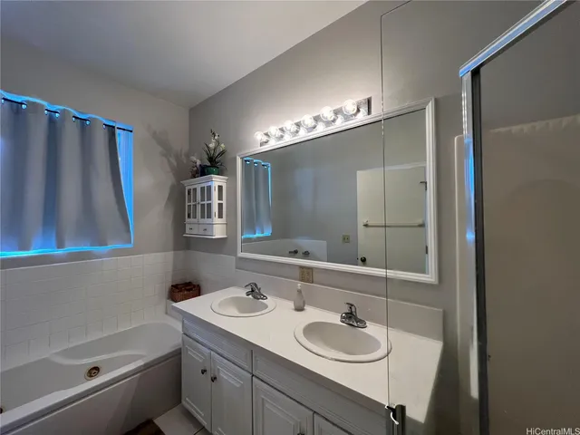 a view of a balcony with wooden floor