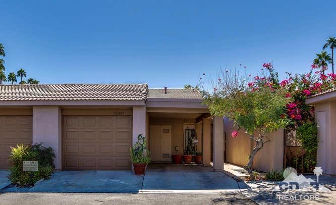 72399 Ridgecrest Lane Palm Desert, CA 92260 - Photo 3 of 34 a front view of a house