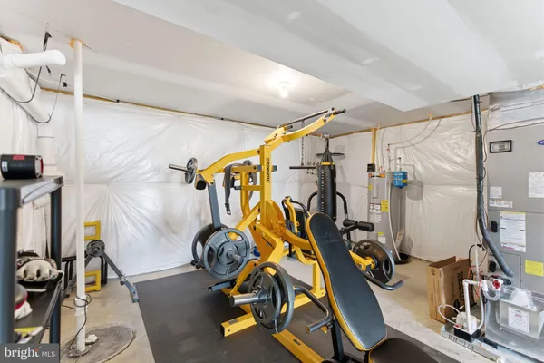 a aerial view of a house with a swimming pool