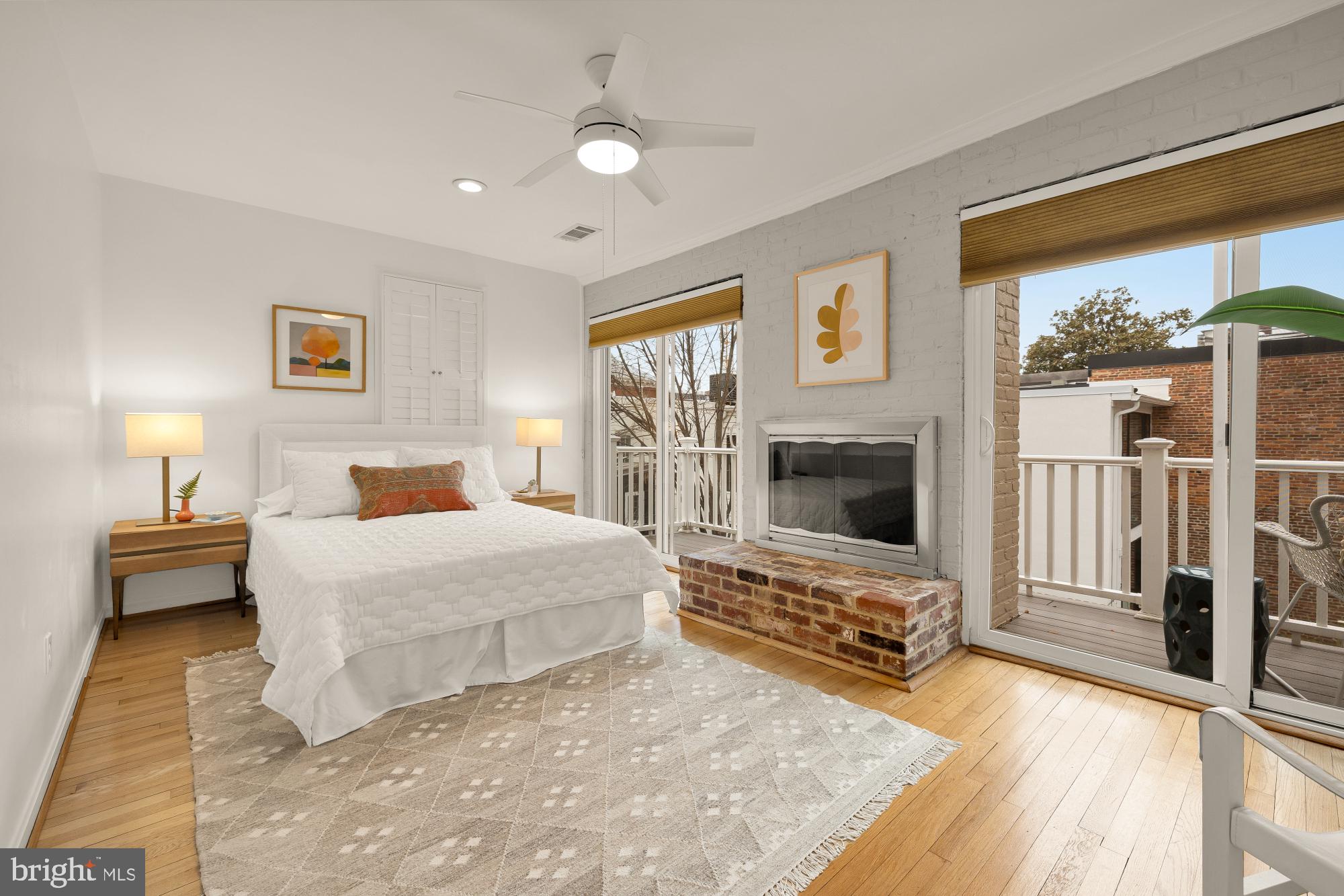 2808 Olive Street Northwest Washington, DC 20007 - Photo 15 of 37 Back bedroom