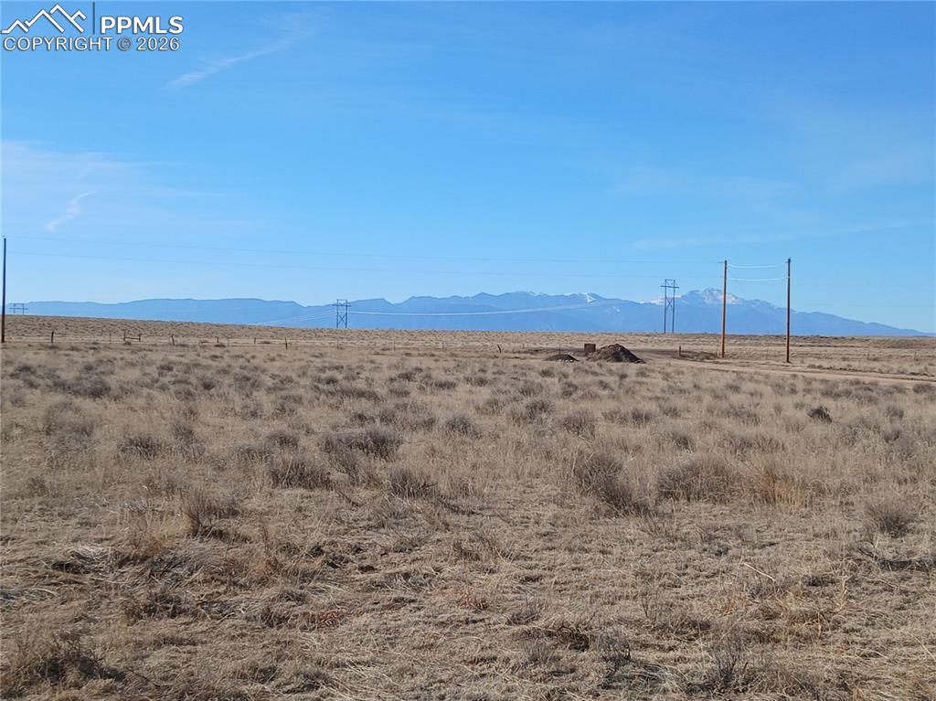 19981 Cloudfield Point Colorado Springs, CO 80928 - Photo 23 of 42 a view of a field with an trees in the background