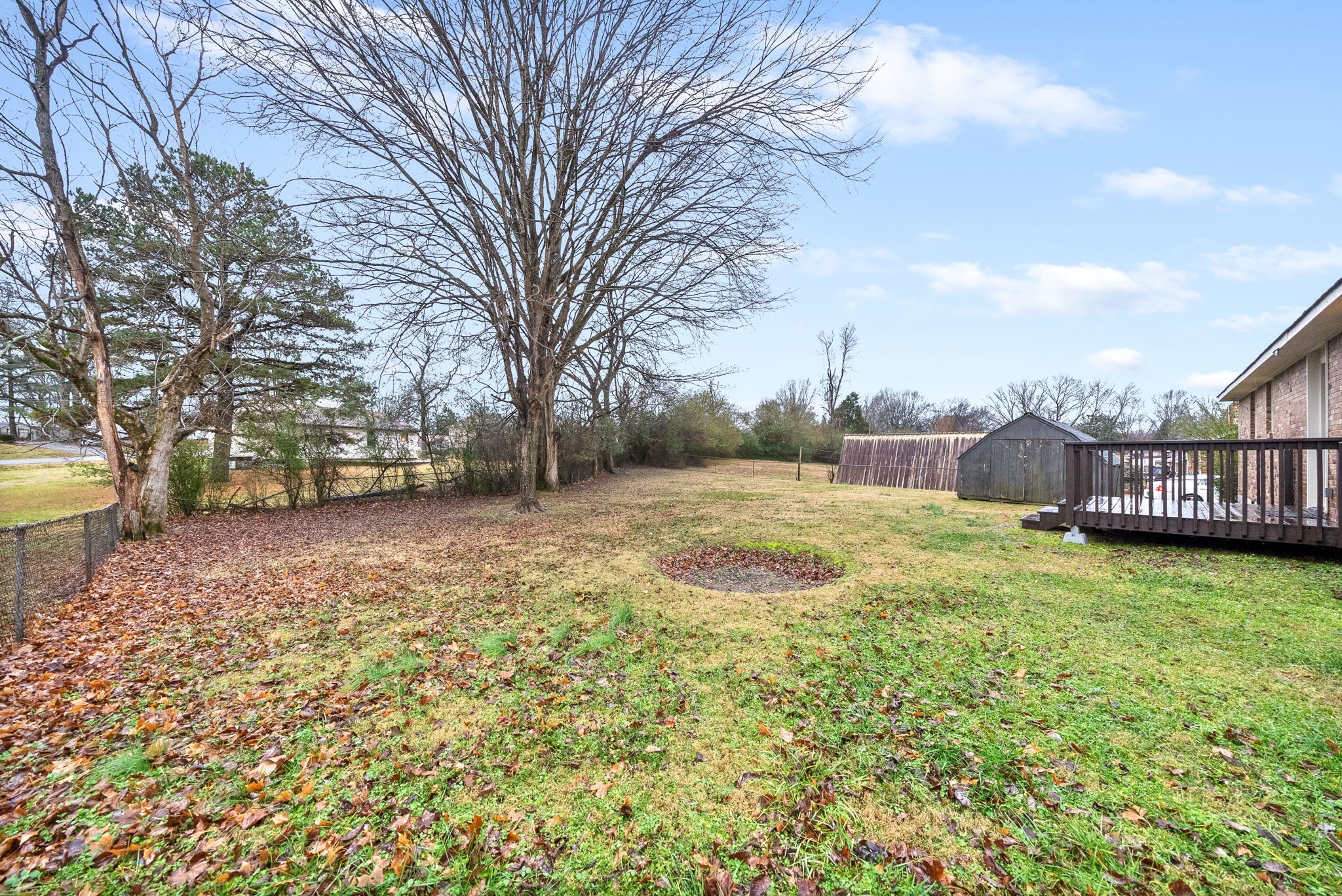 832 Pollard Road Clarksville, TN 37042 - Photo 24 of 30 a backyard of a house with lots of green space