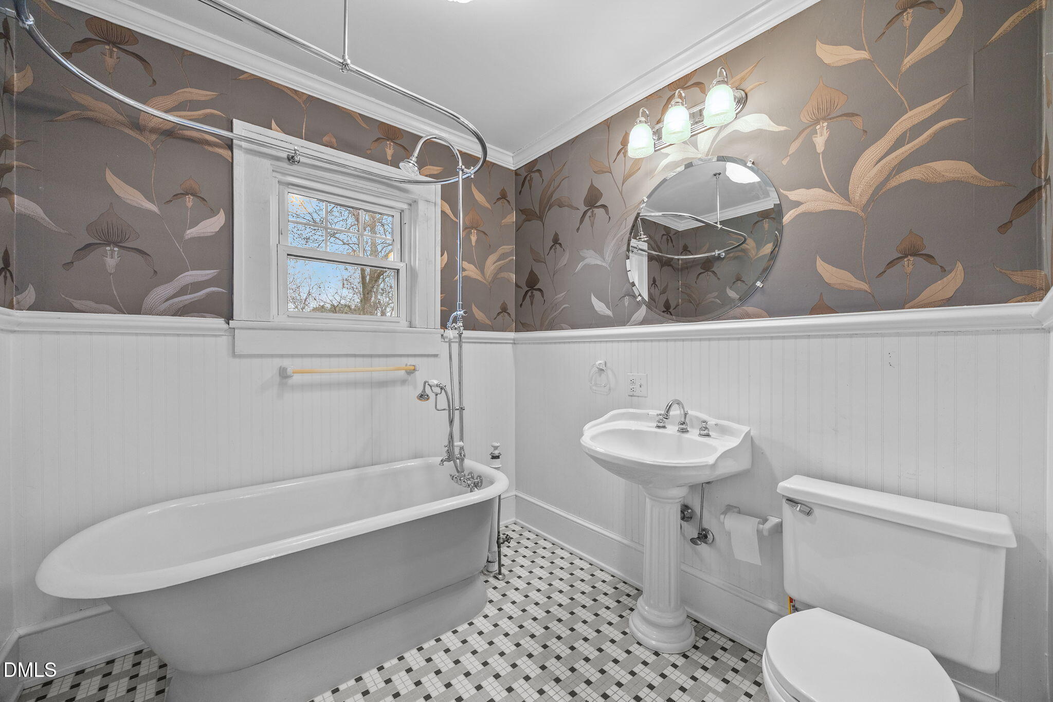 511 North Main Street Graham, NC 27253 - Photo 29 of 42 a bathroom with a sink toilet and shower