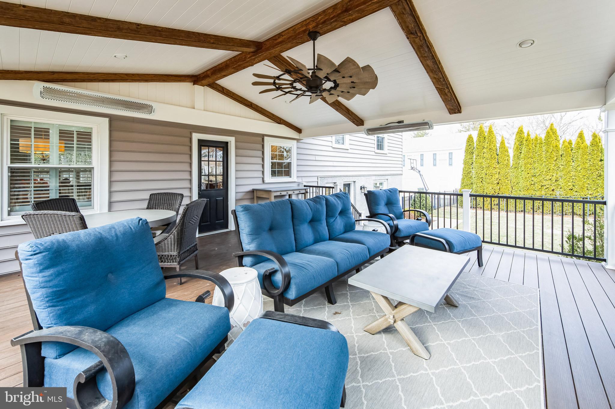 131 Clover Hill Lane Wayne, PA 19087 - Photo 37 of 50 a living room with furniture and a large window