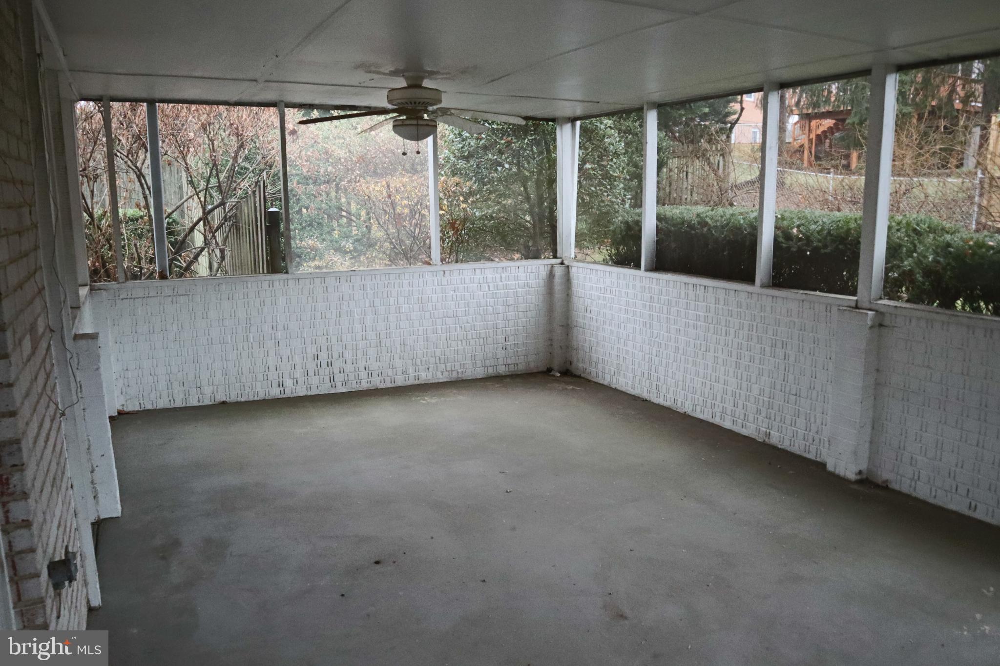 1003 Robroy Drive Silver Spring, MD 20903 - Photo 14 of 18 Back Screened in Patio