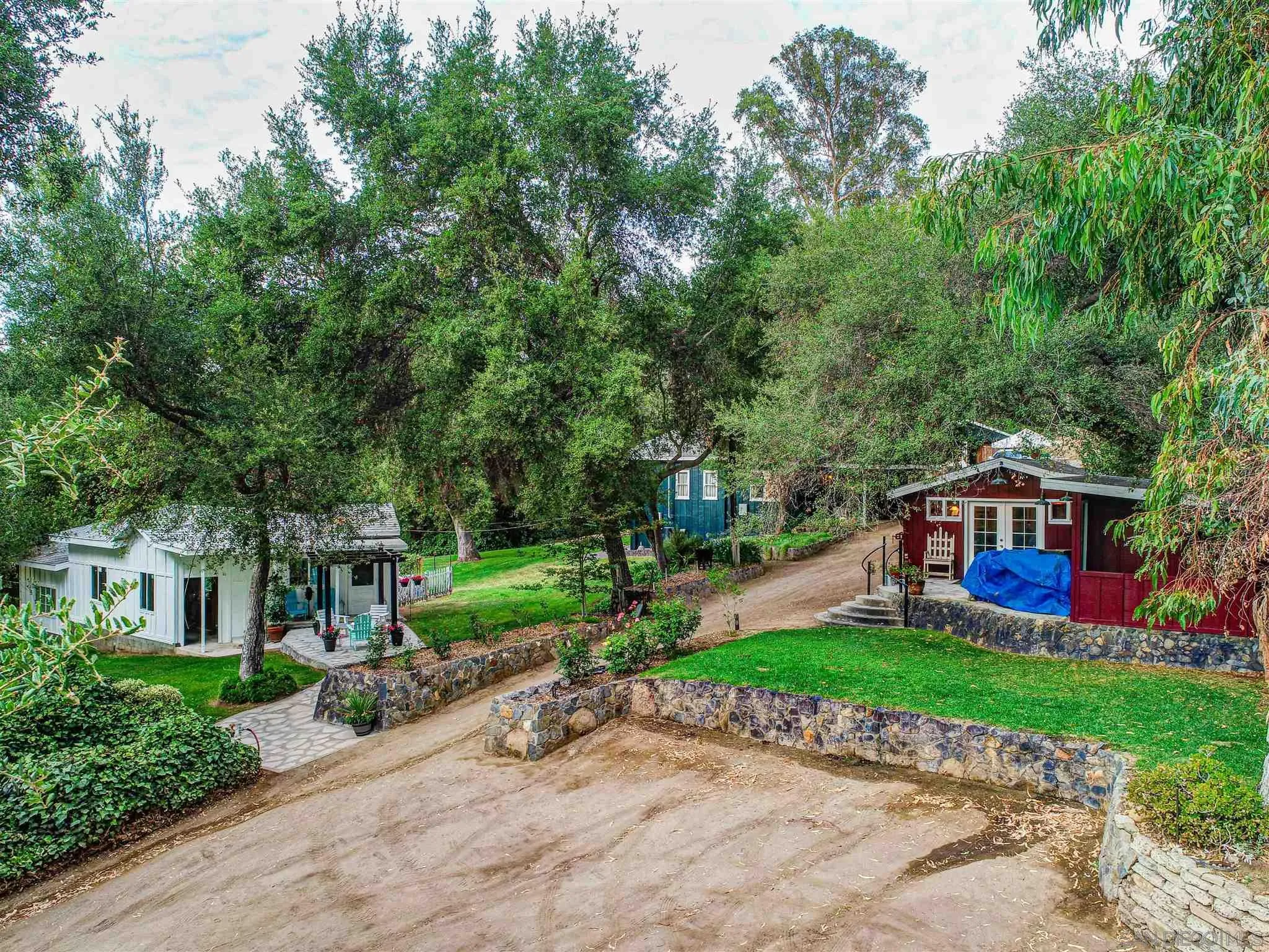 1102 Nicola Ranch Road Fallbrook, CA 92028 - Photo 23 of 63 a front view of house with yard and green space