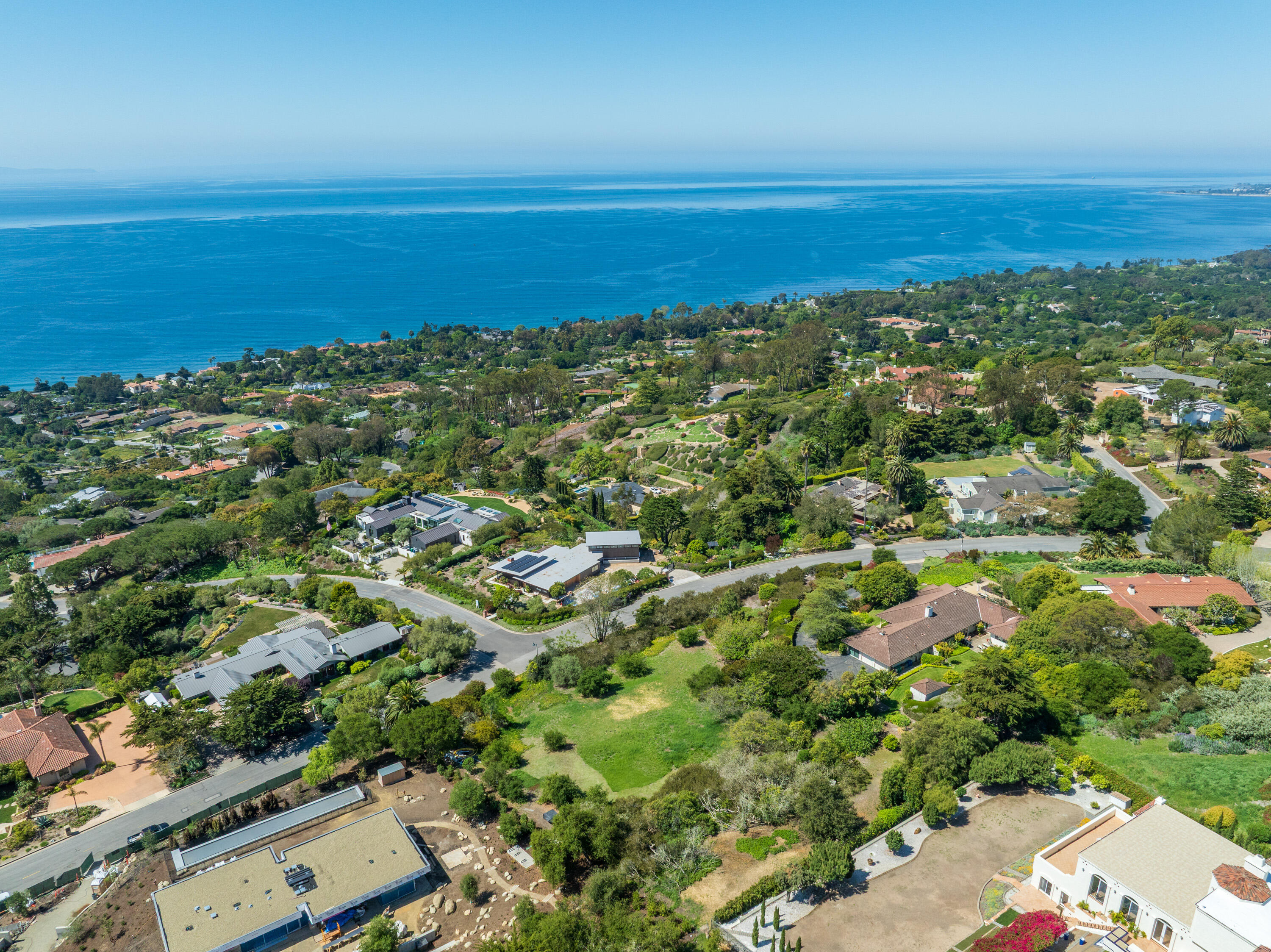 3324 Campanil Drive Santa Barbara, CA 93109 - Photo 11 of 42 an aerial view of residential houses with outdoor space