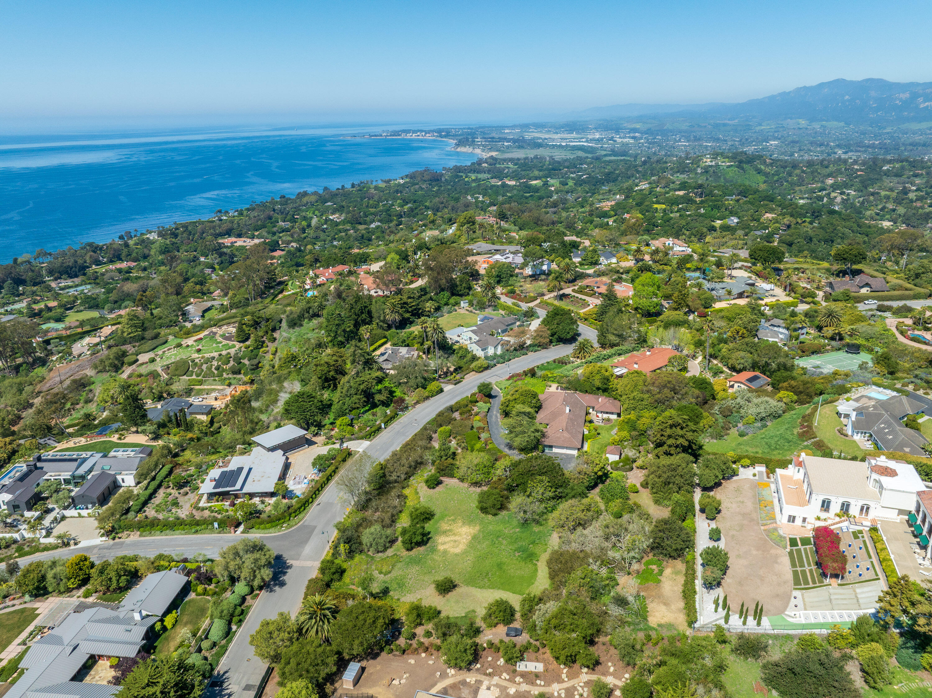 3324 Campanil Drive Santa Barbara, CA 93109 - Photo 5 of 42 an aerial view of residential houses with outdoor space and trees