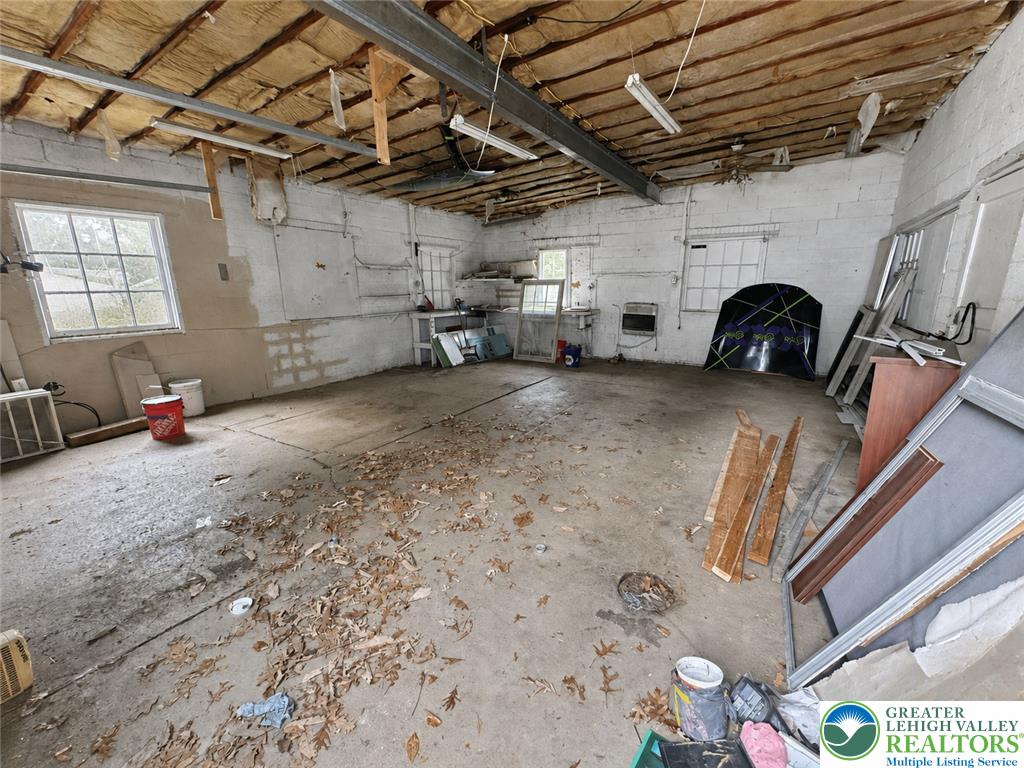 3540 Mountain Road, Unit 3538 Slatington, PA 18080 - Photo 26 of 27 Industrial style workshop spaces provide a versatile layout with concrete floors and solid block walls.