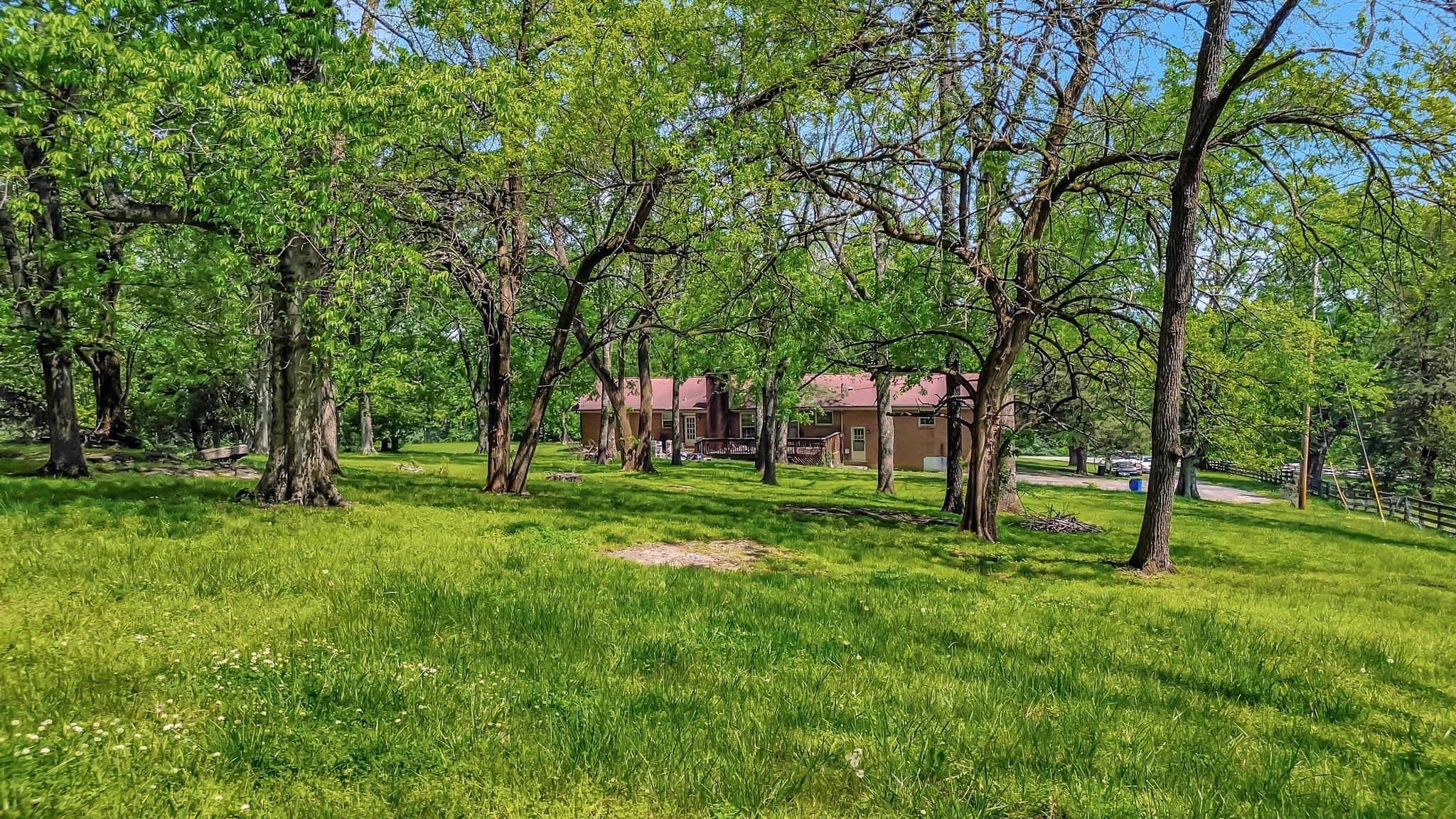 483 Franklin Road Franklin, TN 37069 - Photo 48 of 48 a view of a backyard with large trees and plants