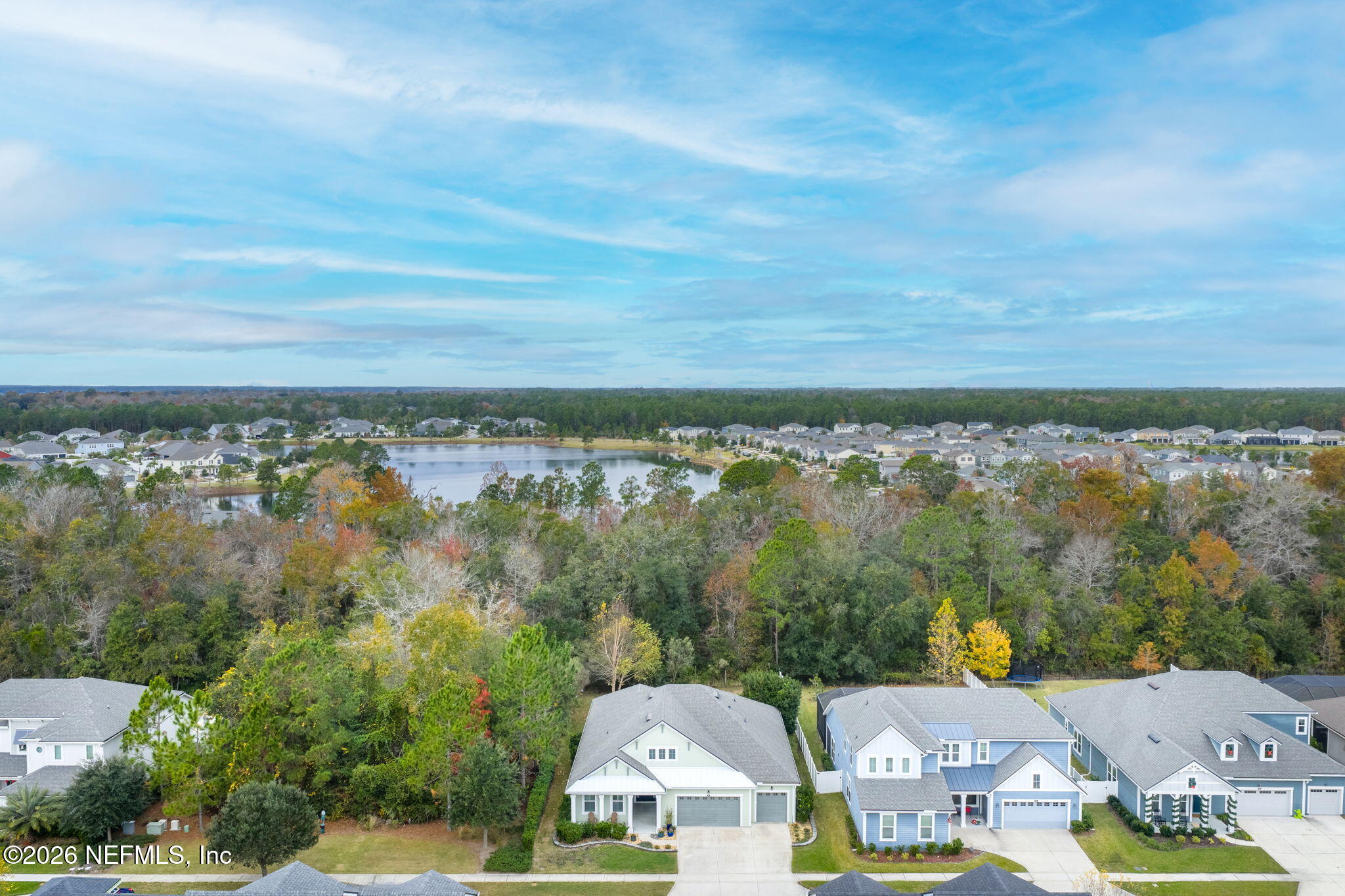 87 Footbridge Road St. Johns, FL 32259 - Photo 15 of 32 an aerial view of residential house with outdoor space