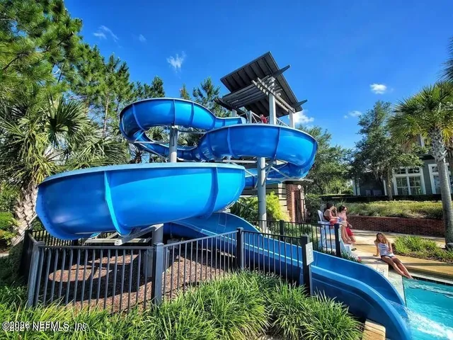 a view of a balcony with a patio