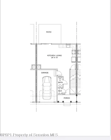 a picture of a floor plan