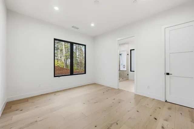 a view of a backyard of a house