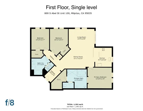 $975,000 | 800 South Abel Street, Unit 100, Milpitas, CA 95035