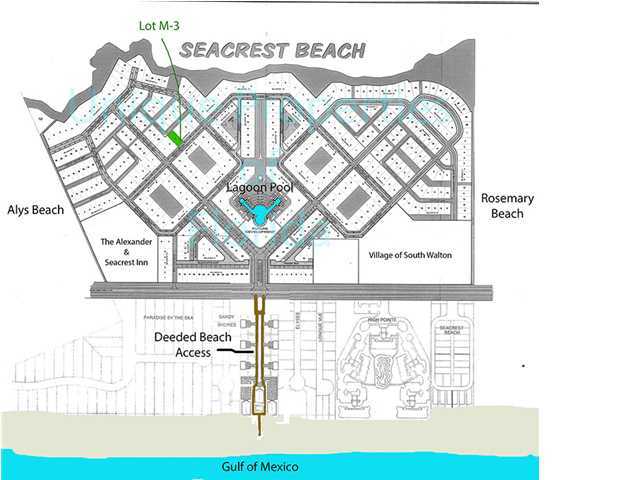 M-3 M-3 Beach Seacrest, FL 32461 - Photo 2 of 8 a picture of a floor plan