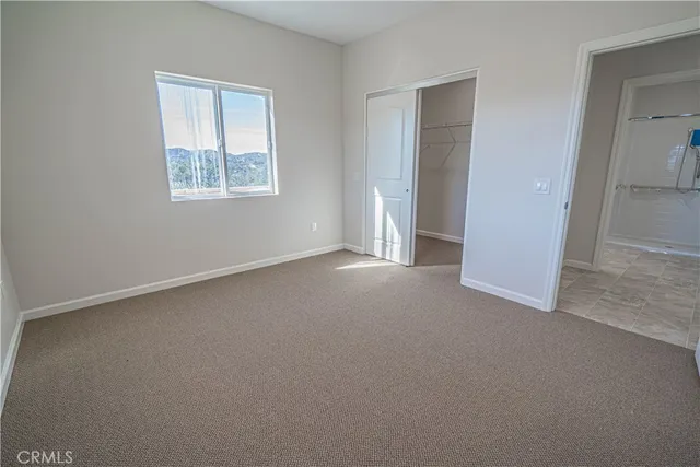 a close view of a bathroom shower