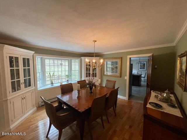 1172 Bluestone Road Bennington, VT 05201 - Photo 12 of 52 a view of a dining room with furniture window and outside view