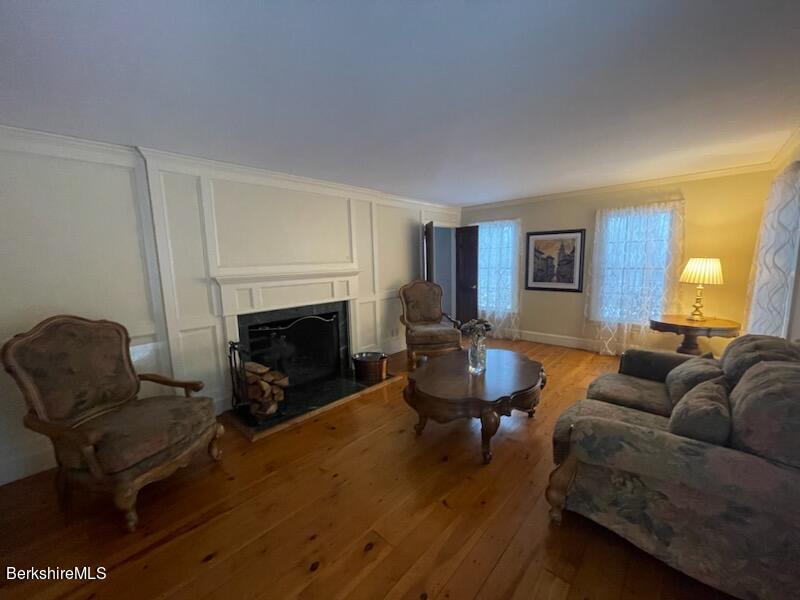1172 Bluestone Road Bennington, VT 05201 - Photo 14 of 52 a living room with furniture and a fireplace