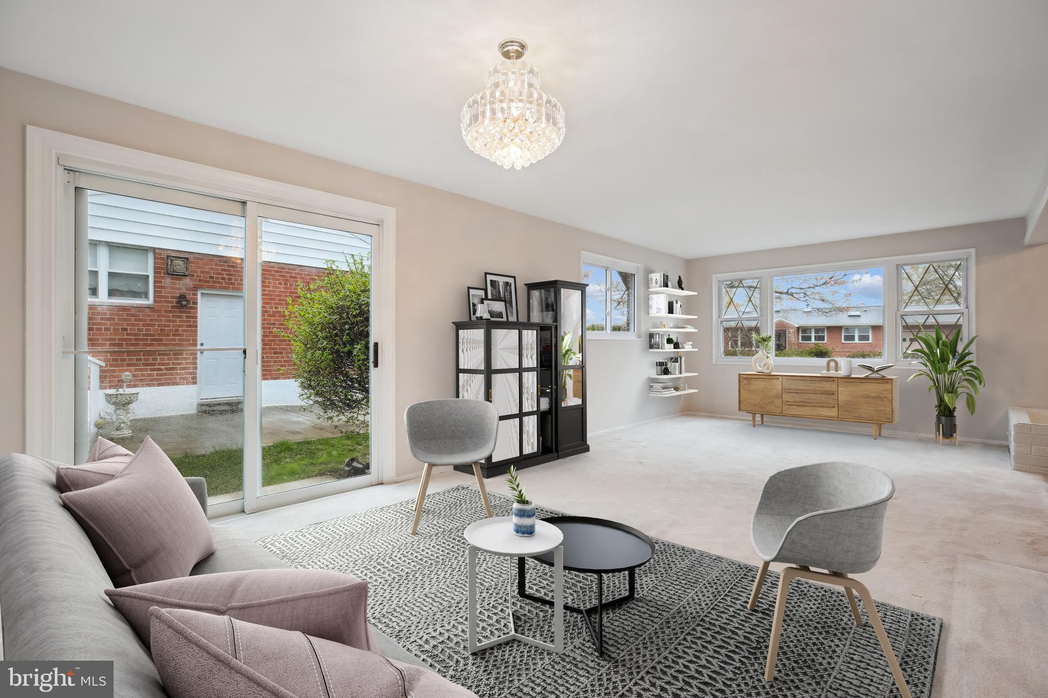 4105 Tulare Drive Silver Spring, MD 20906 - Photo 12 of 54 Virtually Staged Living Room