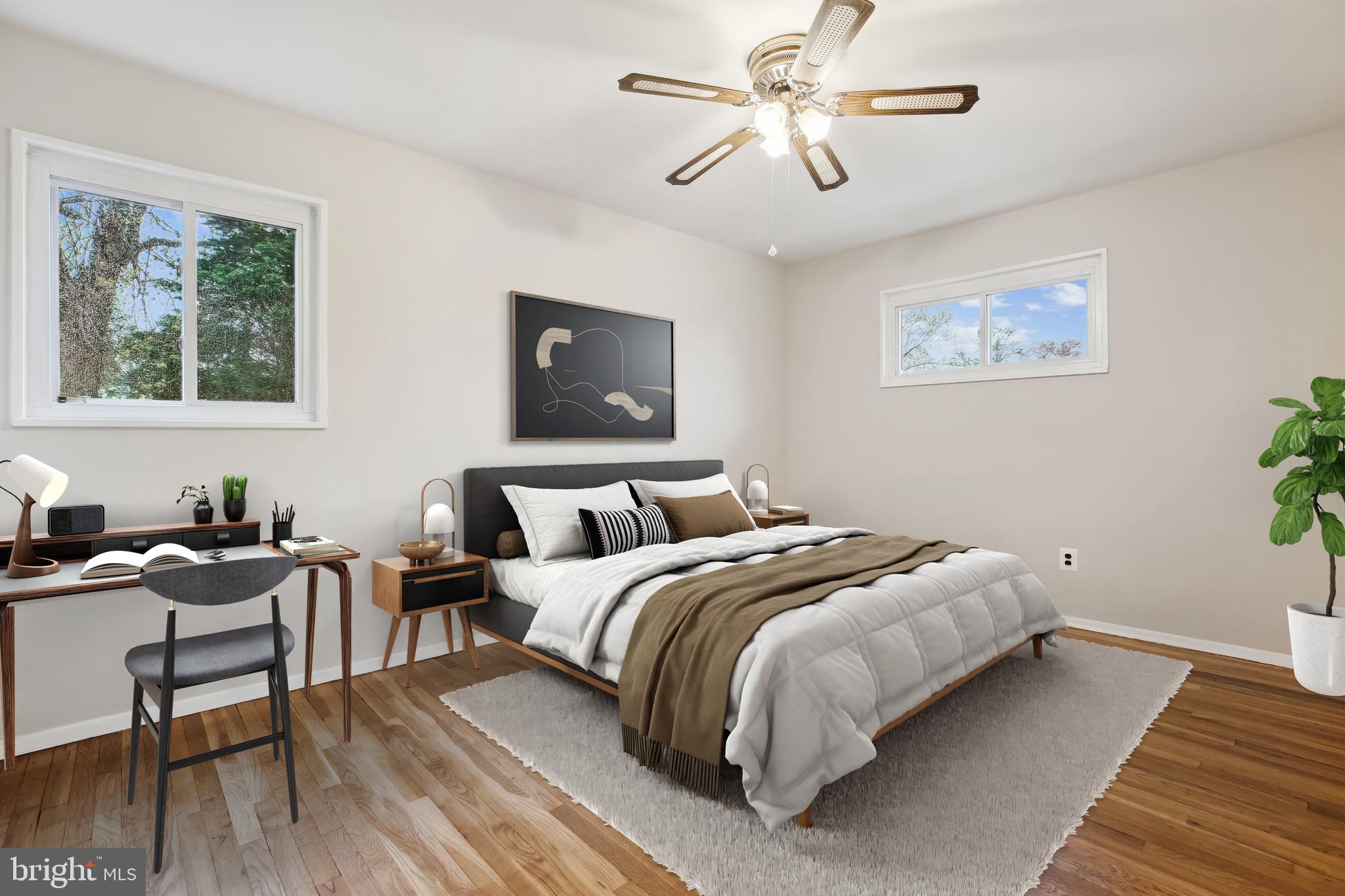 4105 Tulare Drive Silver Spring, MD 20906 - Photo 16 of 54 Virtually Staged Primary Bedroom