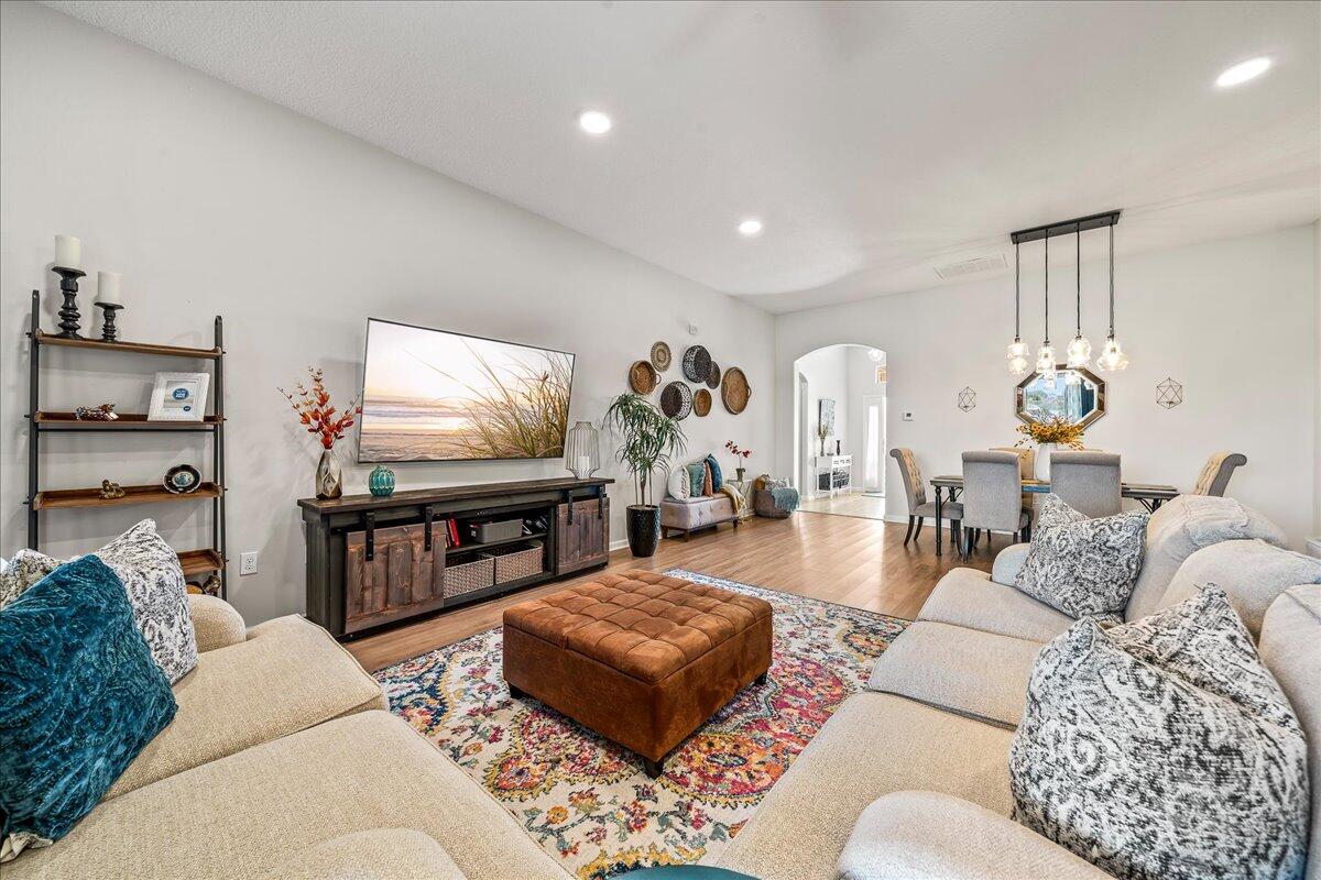 337 Abernathy Circle Palm Bay, FL 32909 - Photo 9 of 51 a living room with furniture and a flat screen tv