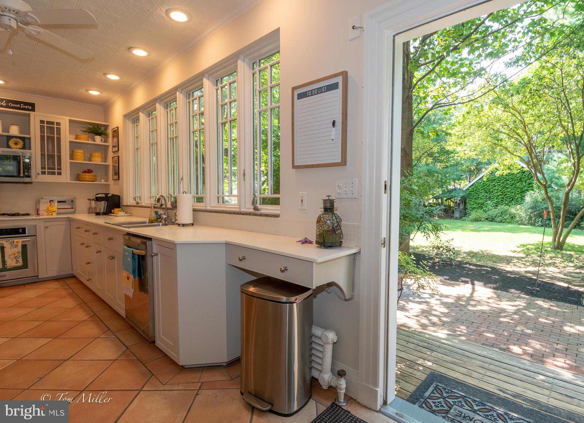 322 Hawthorn Road Baltimore, MD 21210 - Photo 22 of 72 Fantastic view of backyard from wall of windows!