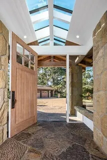 a view of an entryway