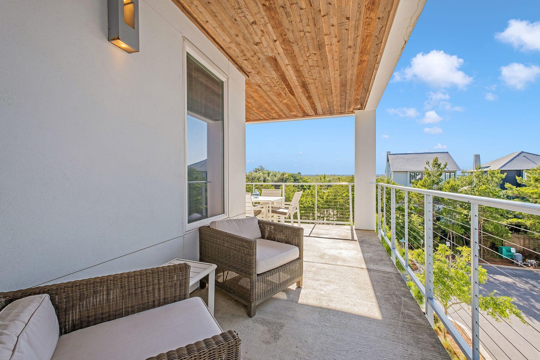 10941 East County Highway 30A, Unit 131 Inlet Beach, FL 32461 - Photo 16 of 54 Balcony View