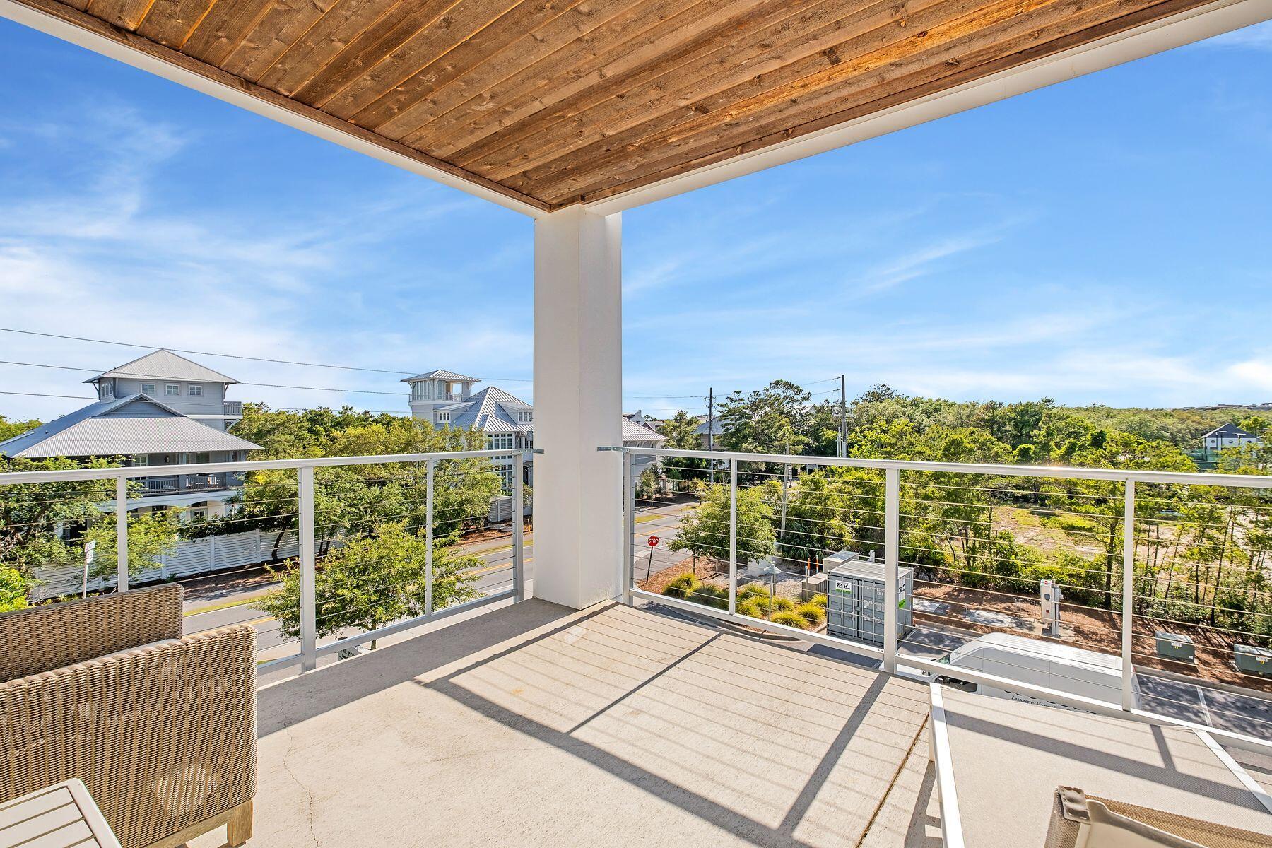 10941 East County Highway 30A, Unit 131 Inlet Beach, FL 32461 - Photo 23 of 54 Balcony View