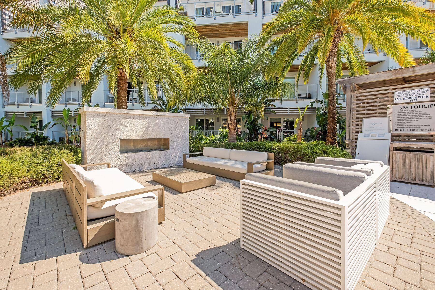 10941 East County Highway 30A, Unit 131 Inlet Beach, FL 32461 - Photo 47 of 54 Pool Lounge Area