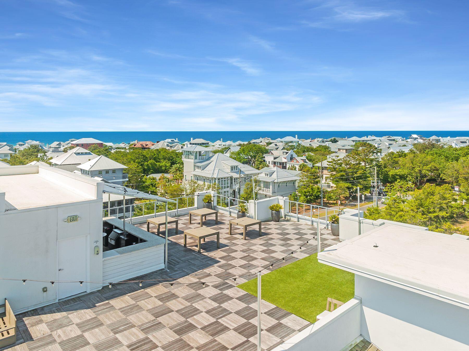 10941 East County Highway 30A, Unit 131 Inlet Beach, FL 32461 - Photo 49 of 54 Roof Top Deck