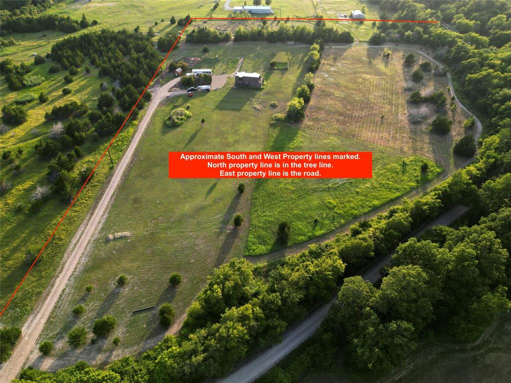 1059 Haun Road Howe, TX 75459 - Photo 2 of 2 Aerial overview of property's location with rural landscape