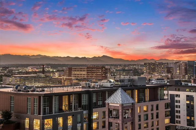 a view of a city and a city